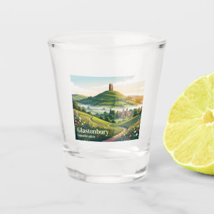 Glastonbury Vereinigtes Königreich Schnapsglas