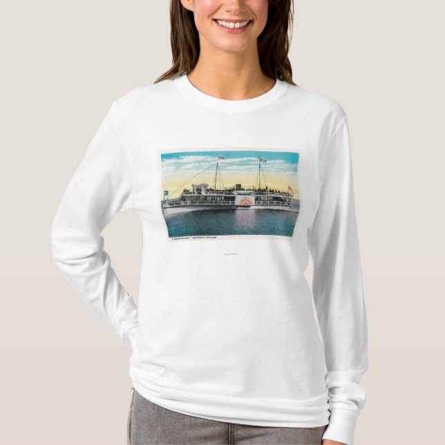 Glasunterseiten-Boot, Kaiser, Avalon T-Shirt (Vorderseite)