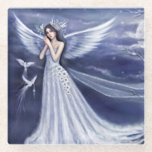 GlasUntersetzer/Engel Glasuntersetzer