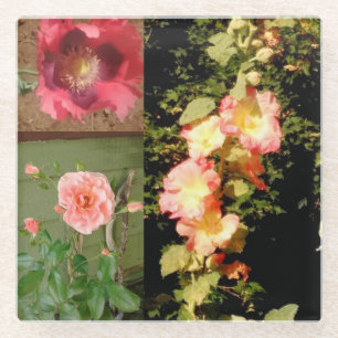 GlasUntersetzer-Garten-Blume Glasuntersetzer