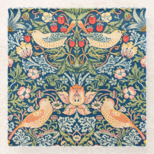 Glasuntersetzer: WILLIAM MORRIS STRAWBERRY THIEVES Glasuntersetzer