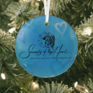 Glasverzierung - Herzlichkeit Ornament Aus Glas