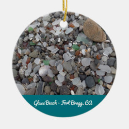 Glasverzierung strand-Fort Bragg Kalifornien Keramikornament