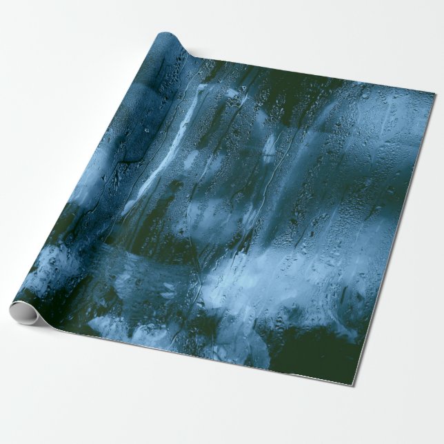 GLASWASSER FEUCHT GESCHENKPAPIER (Ungerollt)