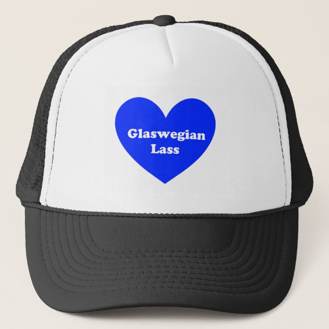 Glaswegian Lass Truckerkappe (Vorderseite)