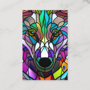 Glaswolf Graphic Visitenkarte