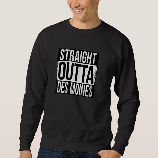 GLATT AUS DES MOINES SWEATSHIRT (Vorderseite)