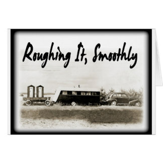 Glatt Roughing es im Vintagen Anhänger