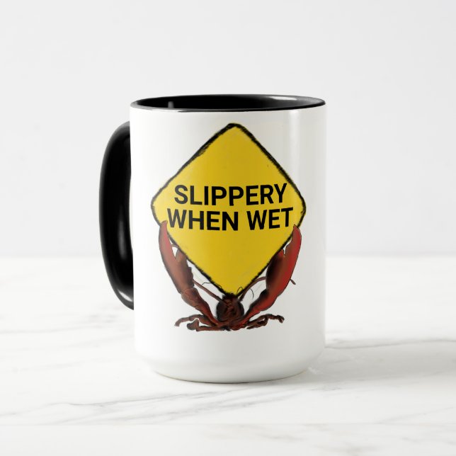 Glatt, wenn naß tasse (Vorderseite Links)