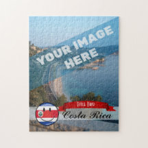 Glatte Costa Rican Flagge