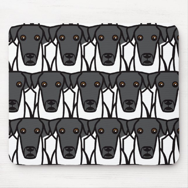 Glatte Foxterrier Mousepad (Vorne)