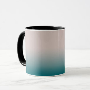 Glatte Gradienten Sommerfarben einfache Farbe Tasse
