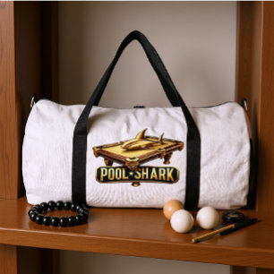 Glatte Pool-Hai: Ein Meisterspiel Duffle Bag