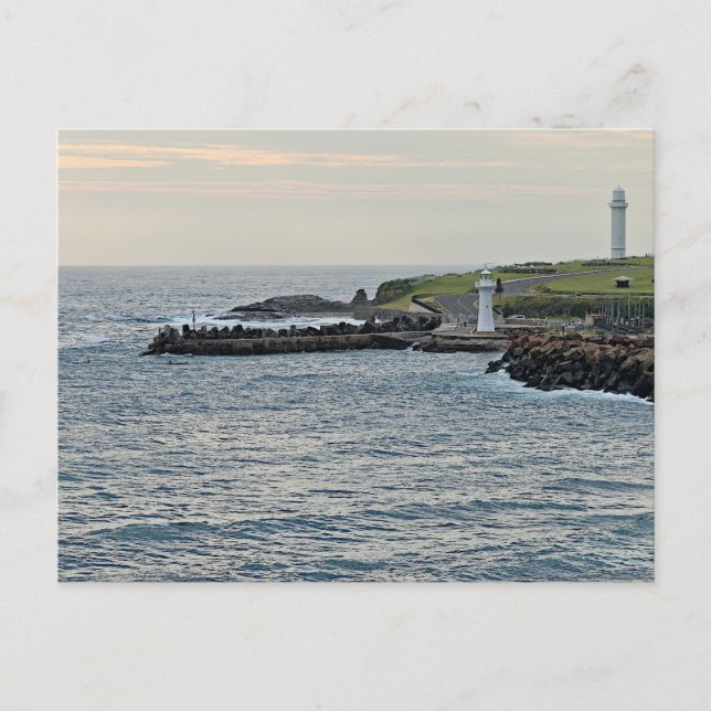 glatte Textur Postkarte (Vorderseite)