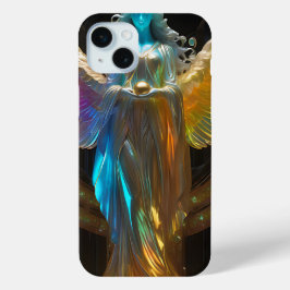 Glatteigel, blau und goldgegossen Case-Mate iPhone hülle
