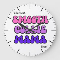 Glatter Collie-Mama-Uhr