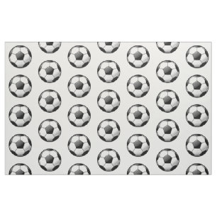 Glatter runder Fußball Stoff