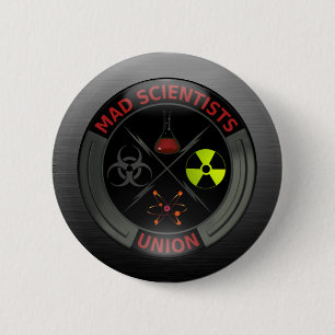 Glatter wütender button