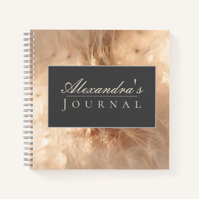 Glattfarben-Spiral-Notebook Notizbuch (Vorderseite)