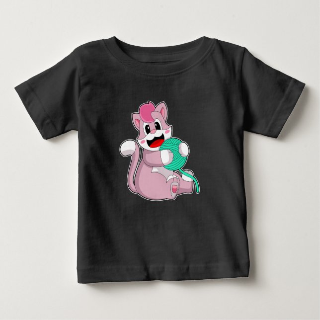 Glattgarn Baby T-shirt (Vorderseite)