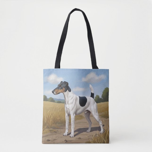 Glatthaar-Foxterrier Tasche (Vorderseite)