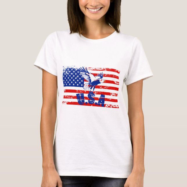Glattkopfadler T-Shirt (Vorderseite)
