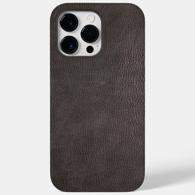 Glattleder Case-Mate iPhone 14 Pro Max Hülle (Rückseite)