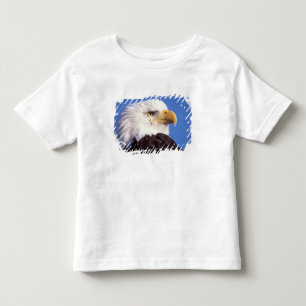 Glatzadler, Haliäetus leucocephalus, nah, 3 Kleinkind T-shirt