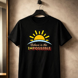 Glaube an das Unmögliche / Mögliche-Shirt Tri-Blend Shirt