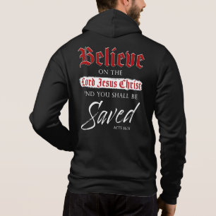 Glaube an den Herrn Jesus Christus wird der Glaube Hoodie