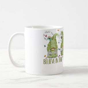 Glaube an den magischen Gnom für Frauen Löwenzahn Kaffeetasse
