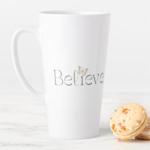 Glaube an den Schmetterling, Inspirierendes Gesche Milchtasse