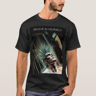 Glaube an dich selbst. Hybrider Mensch in der Zuku T-Shirt