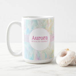 Glaube an dich selbst Inspirierender Spruch Kaffeetasse