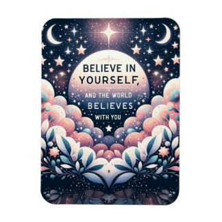 Glaube an dich selbst magnet