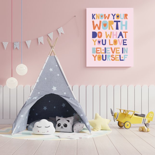 Glaube an dich selbst Motivierend Poster (Von Creator hochgeladen)