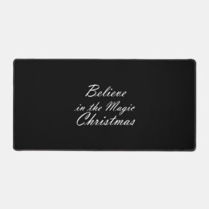 Glaube an die Magie der Weihnachtszeit Schreibtischunterlage