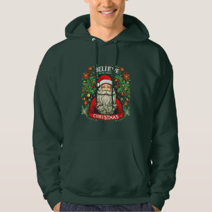 Glaube an die Magie des Weihnachtsfestes Hoodie
