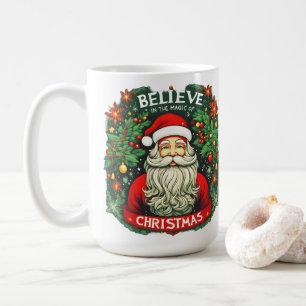 Glaube an die Magie des Weihnachtsfestes Kaffeetasse