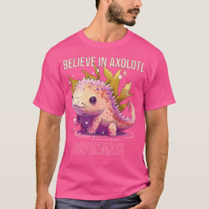 Glaube an die Oberherrschaft von Axolotl Amphibien T-Shirt