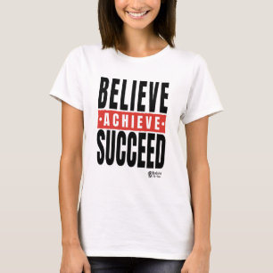 Glaube an Erfolg Frauen Weiß T-Shirt
