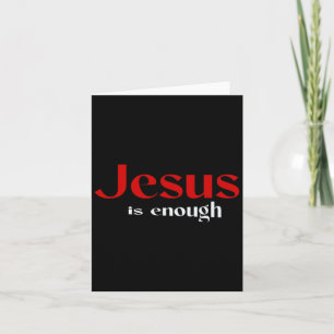 Glaube an Jesus Christus ist Herr Wiederbelebung B Karte