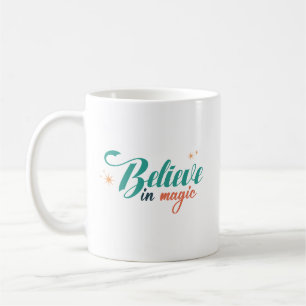 Glaube an magische Weihnachten Kaffeetasse
