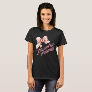 Glaube an mich Inspirierender rosa Bogen T-Shirt