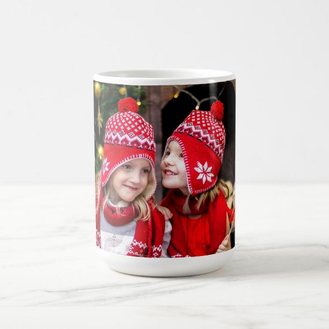 Glaube an Weihnachten, Fotografie Kaffee-Tasse Kaffeetasse (Mittel)
