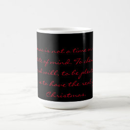 Glaube an Weihnachten, Kaffee-Tasse Kaffeetasse