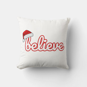 Glaube an Weihnachten Kissen