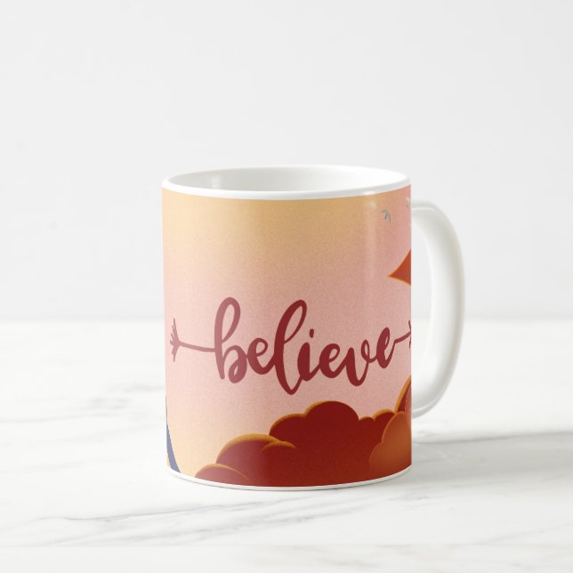 Glaube: Bezaubernde Tasse zum Geschichtenerzählen (VorderseiteRechts)
