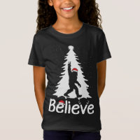 Glaube Bigfoot Christmas Yetti Funny Xmas Tree Sa