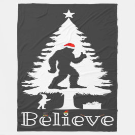 Glaube Bigfoot Kryptozoologie Weihnachtsbaum Fleecedecke